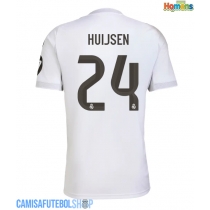 Camisa de time de futebol Real Madrid Dean Huijsen #24 Replicas 1º Equipamento 2025-26 Manga Curta